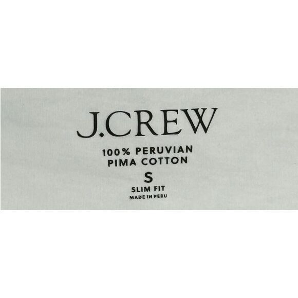 NWT J Crew Prima Cotton T-Shirt Item # 0012-0013 - Picture 4 of 7
